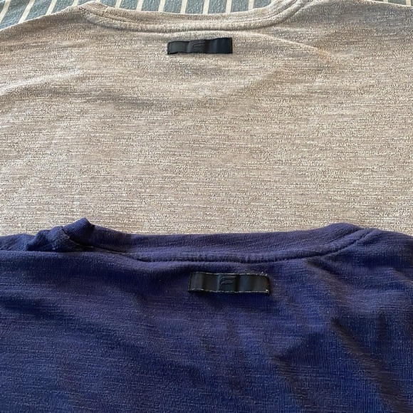 Fabletics Mens Tee Lot 2 - M , blue, grey - Picture 3 of 3